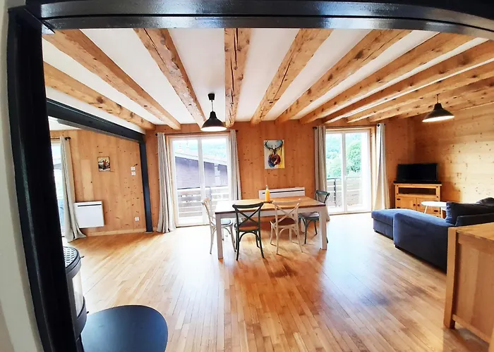 De / Vue Splendide Sur Les Montagnes 샬레